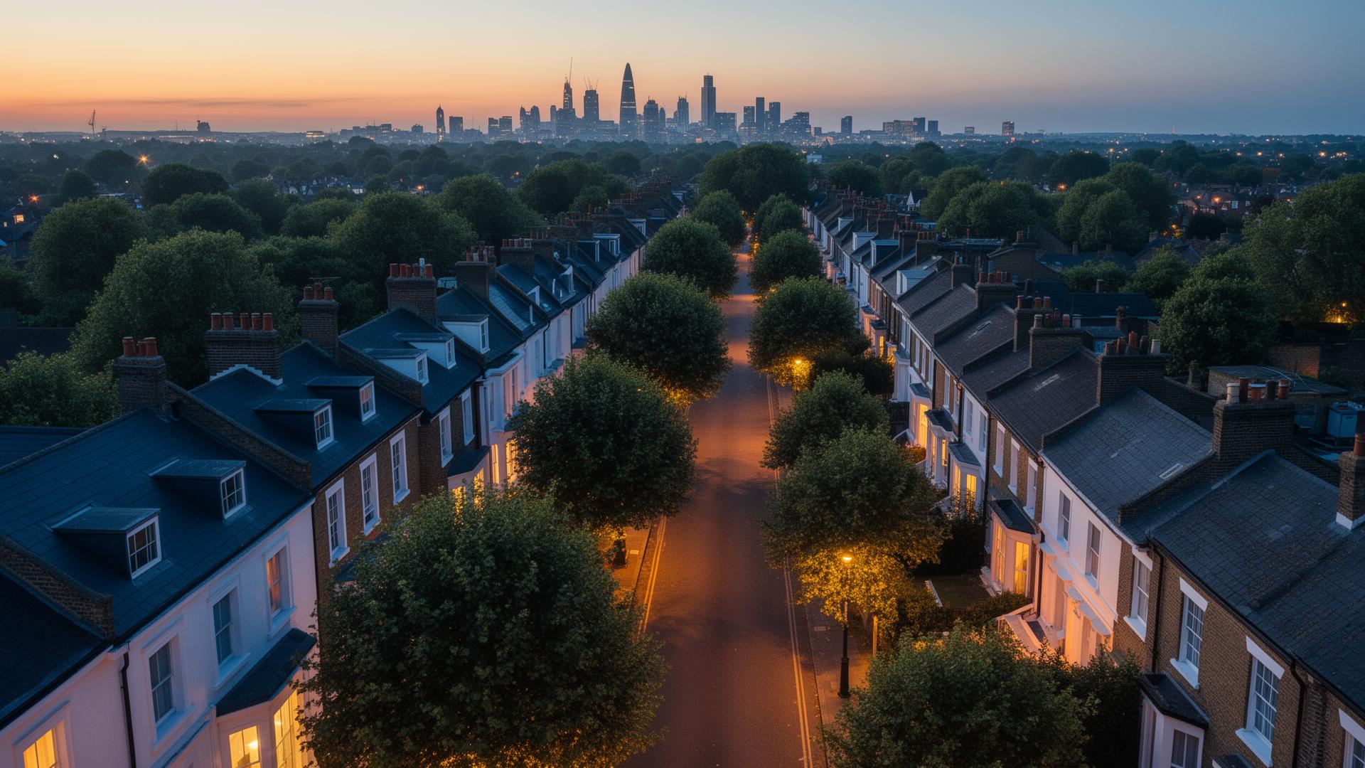 Body sculpting and fat loss serving Loughton, Epping Forest, Essex — leafy residential streets at dusk