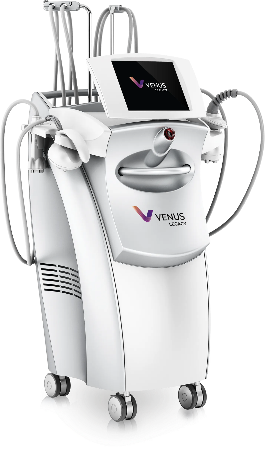 Venus Legacy body contouring and RF cellulite reduction machine used at Freeda Body Contour Clinic, Buckhurst Hill Essex